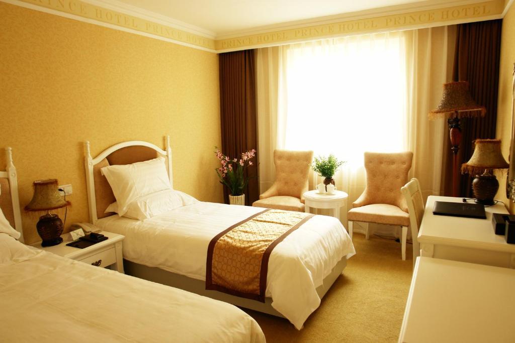 Zhan Qiao Prince Hotel Qingdao Zimmer foto